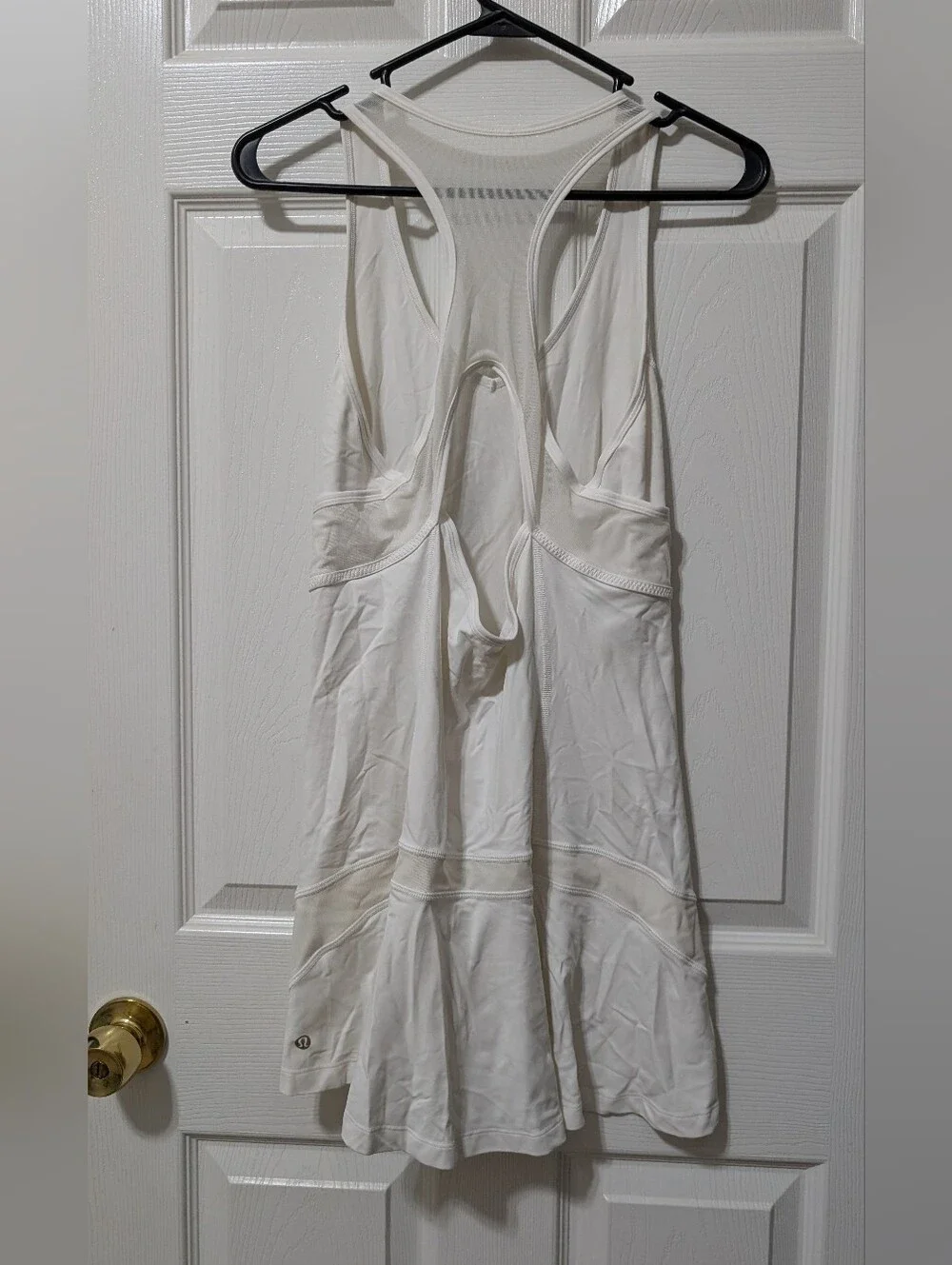Lululemon Women’s White Racerback Ace Tank Dress Size 8